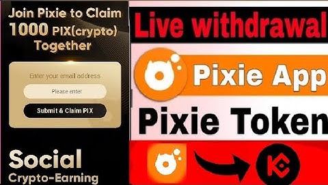 Pixie App Live withdraw in #kucoin Exchange | pix token withdraw | pixie wallet airdrop Urdu| #pixie
