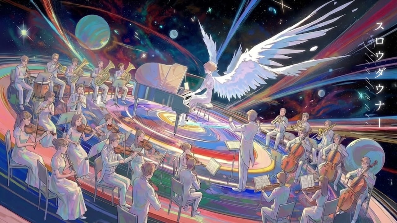 スロウダウナー／フルオーケストラ声楽隊(AI COVER)ろくろ feat. 初音ミク,GUMI