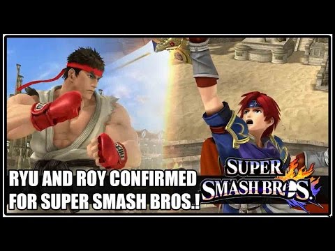 Video: Street Fighter's Ryu I Fire Emblem's Roy Su Se Uputili Prema Super Smash Bros. 3DS I Wii U