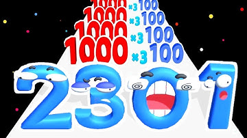 Merge NUMBER Master (Number Run) Count Master ASMR Gameplay #asmrgameplay #satisfyingasmr