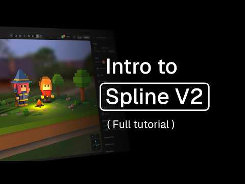 Spline V2 Update Full Tour: New Layout, Faster Creation, Agent Workflow