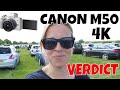 CANON M50 4K/ Sample footage &amp; Vlogging problem explained