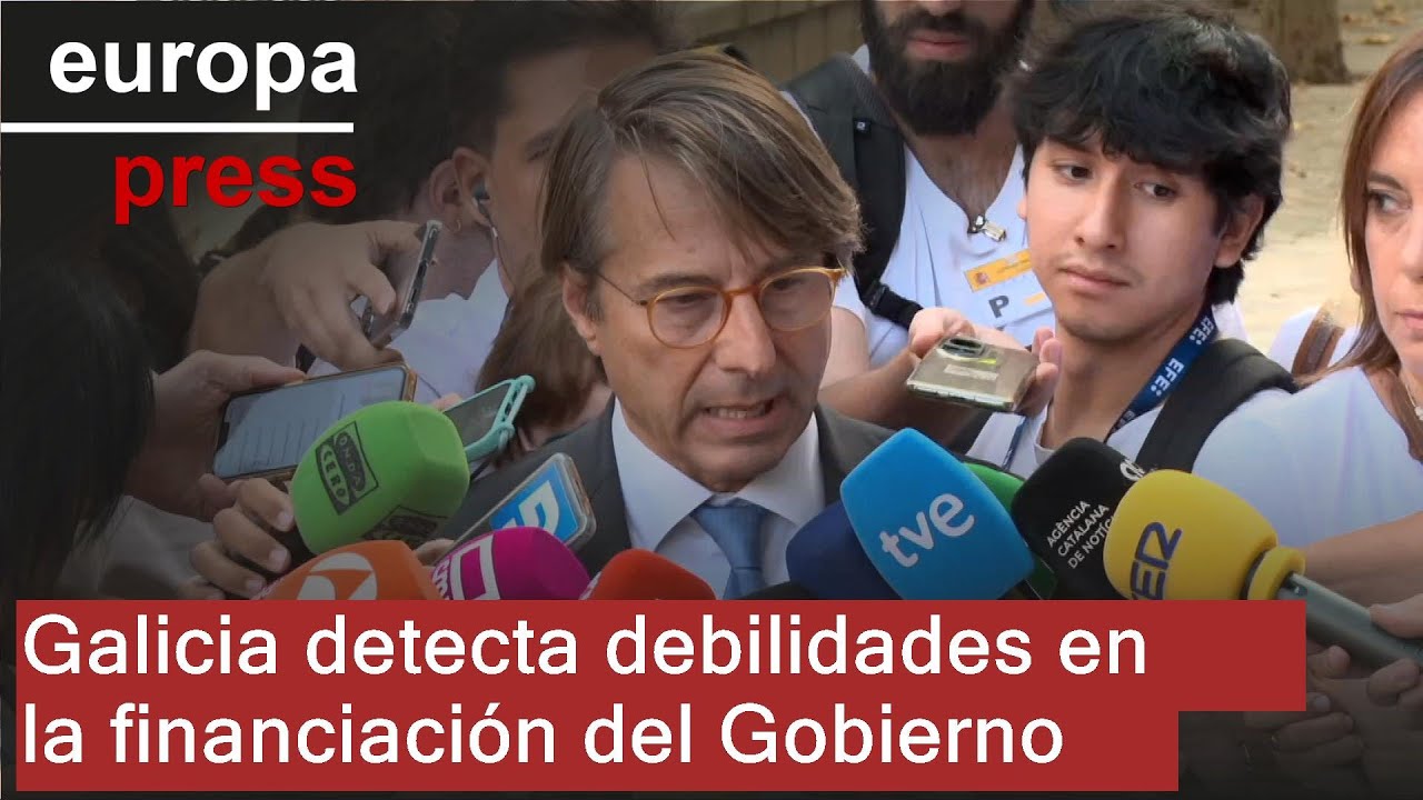 Galicia señala "importantes debilidades" en la propuesta de financiación del Gobierno