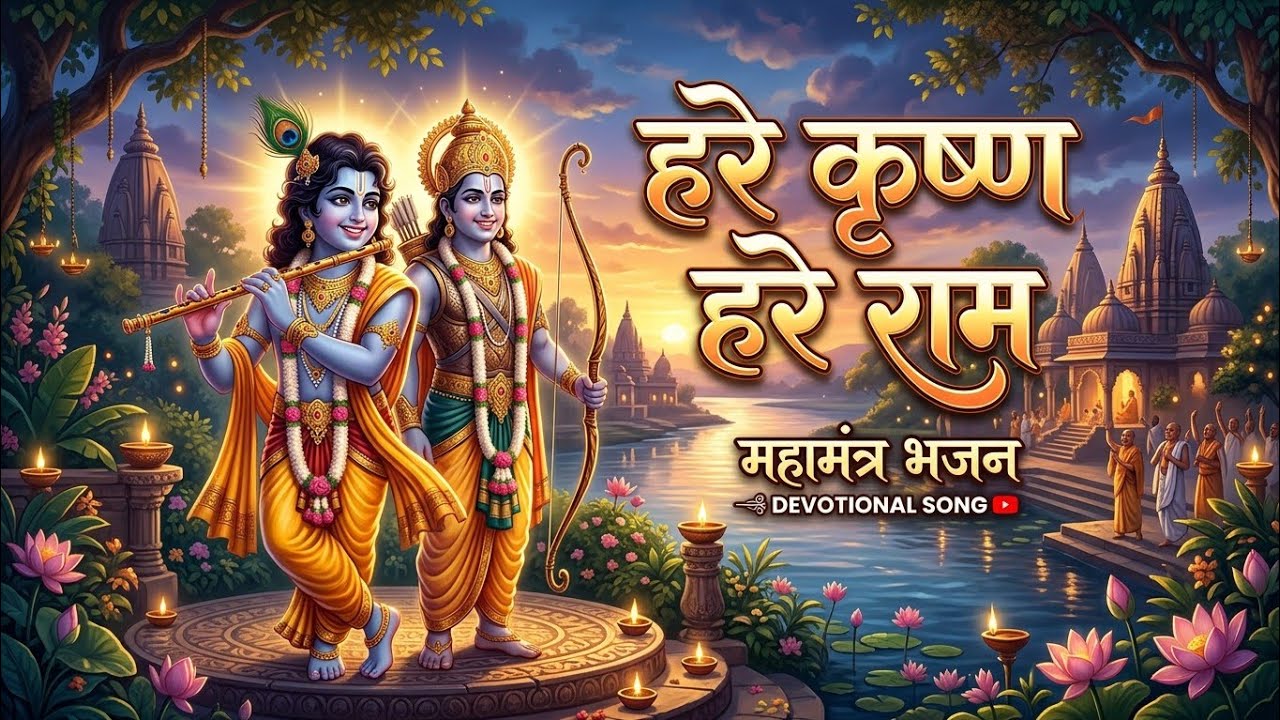 Hare Krishna hare rama | lord krishna bhajan | trending krishna song #bhajan #harekrishna #radha 