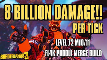 Borderlands 3 | BEST Puddle Merge Fl4k Build | Puddl3 | Level 72 Mayhem 11 Build + SaveFile
