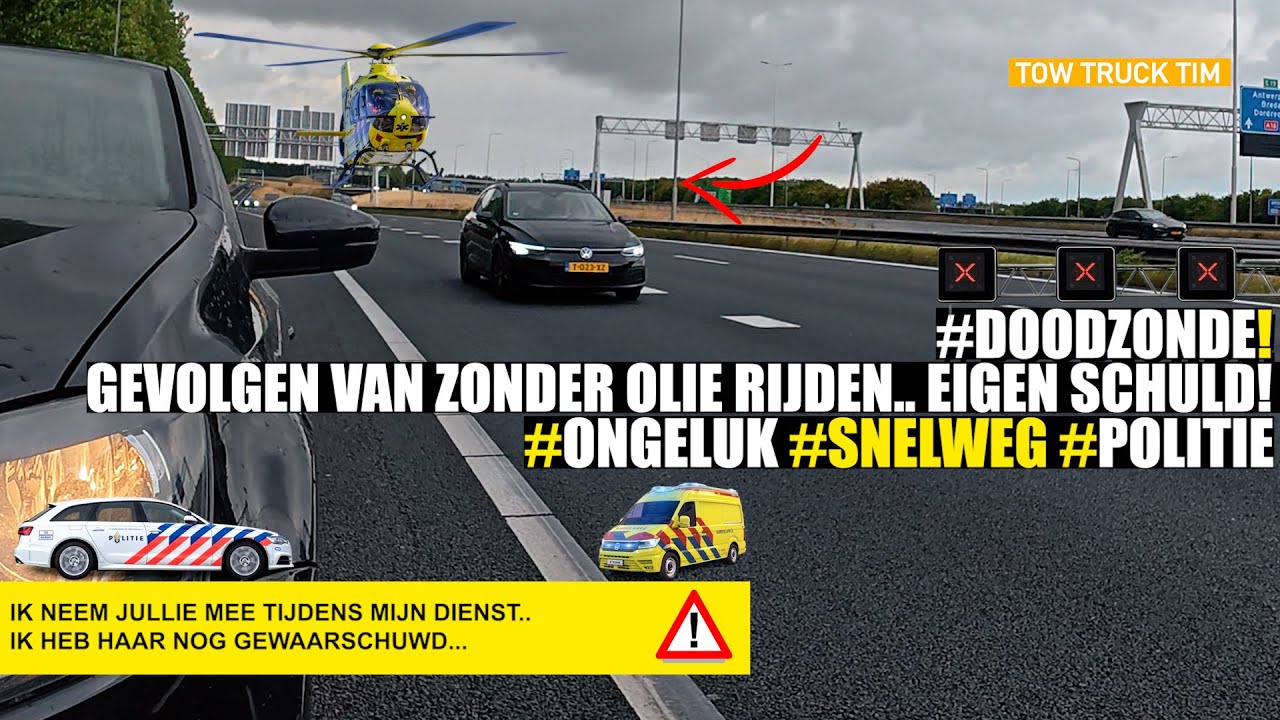 🚨GEVOLGEN VAN ZONDER OLIE RIJDEN.. EIGEN SCHULD! 🚨