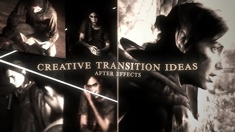 creative transition ideas + project files pt 11 | after effects