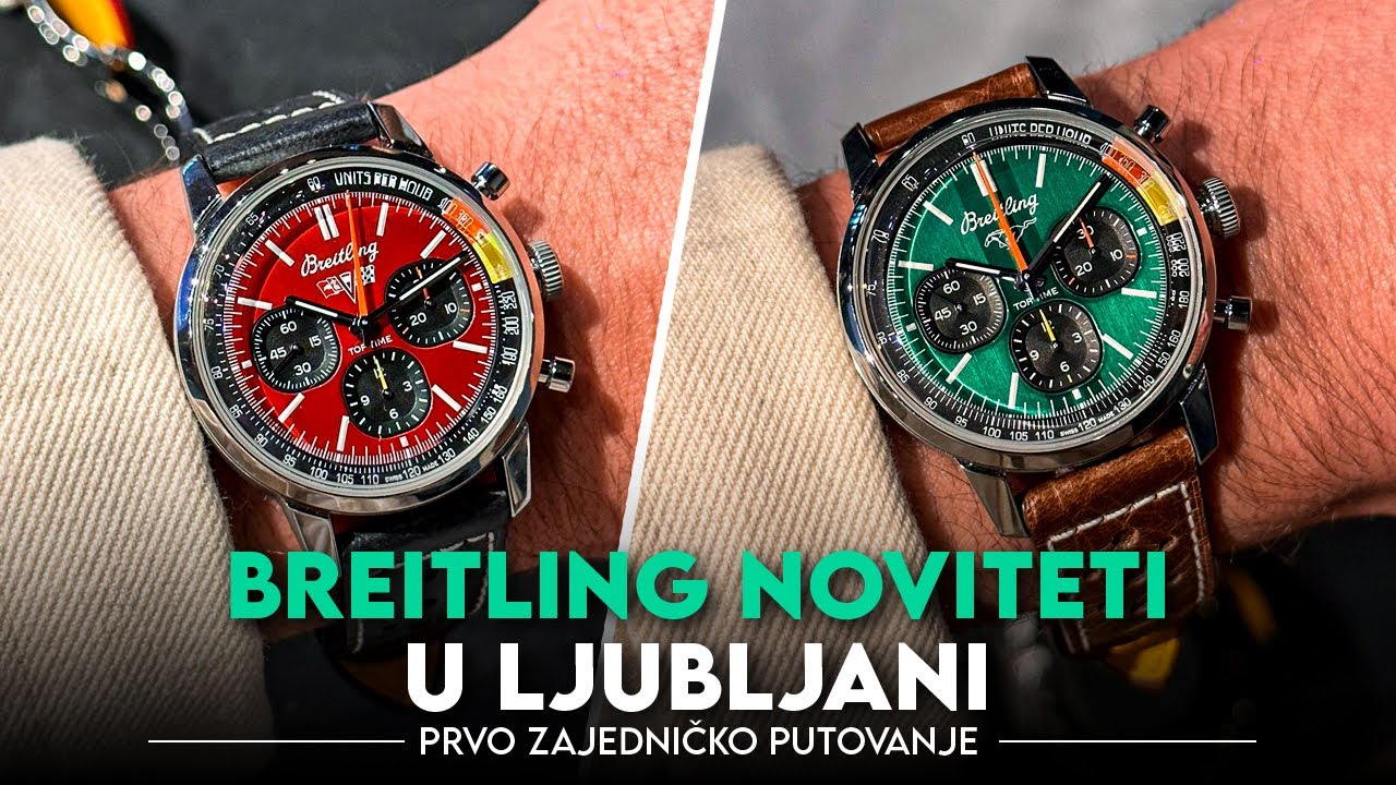 VLOG 14: Ovako izgledaju novi BREITLING Top Time modeli! | 📍Ljubljana, Slovenija