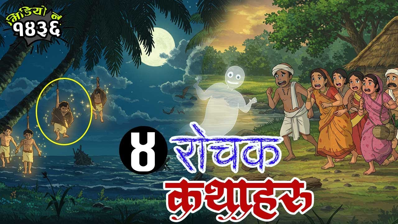 नेपाली कथामा ४ रमाइला कथाहरुको संग्रह 4 Interesting Stories in Nepali Katha