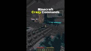 Minecraft Crazy Commands💀 #minecraft #command #shorts #crazy
