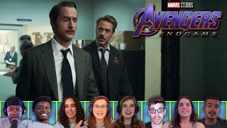 Reactors Reactions To Tony Stark Sees His Father Avengers Endgame 2019