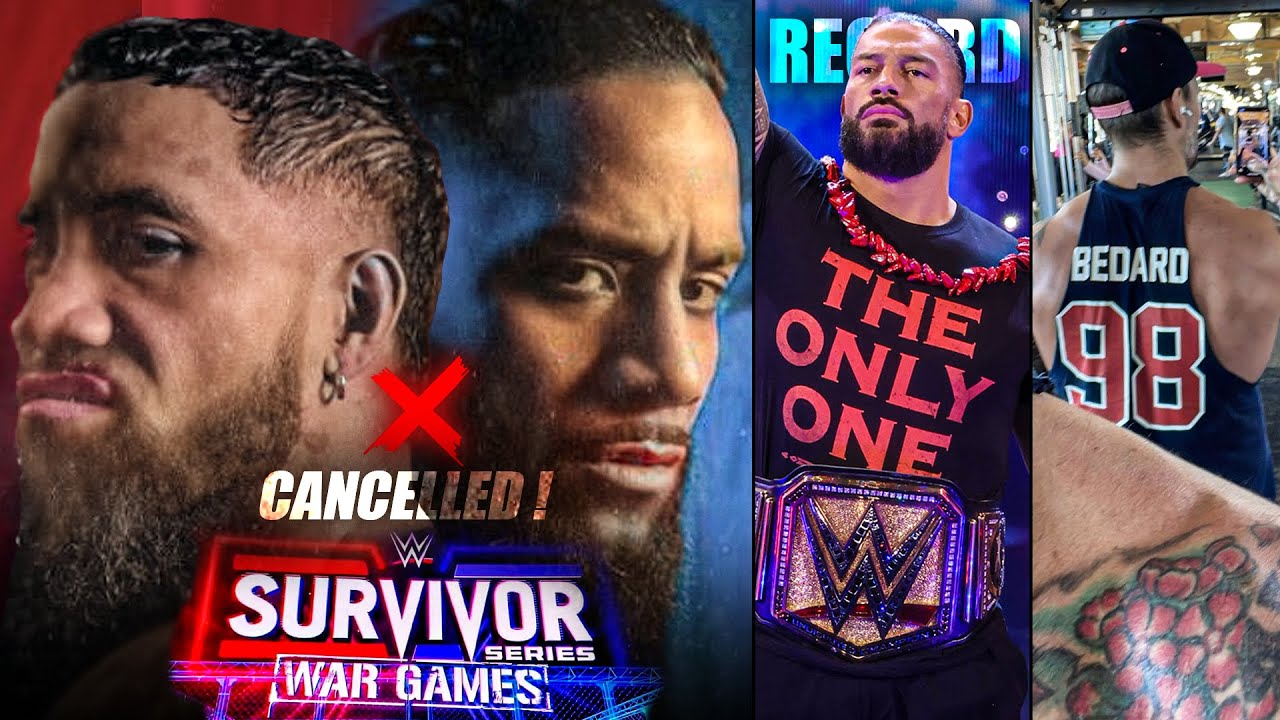 TEAM RAW vs TEAM SmackDOWN ❌ CANCELLED ! SURVIVOR Series , Roman REIGNS RECORD, CM Punk Training