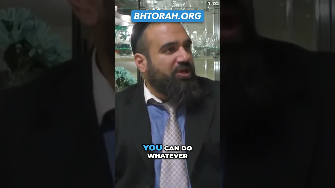 Judentum ist flexibel, mach was du willst.