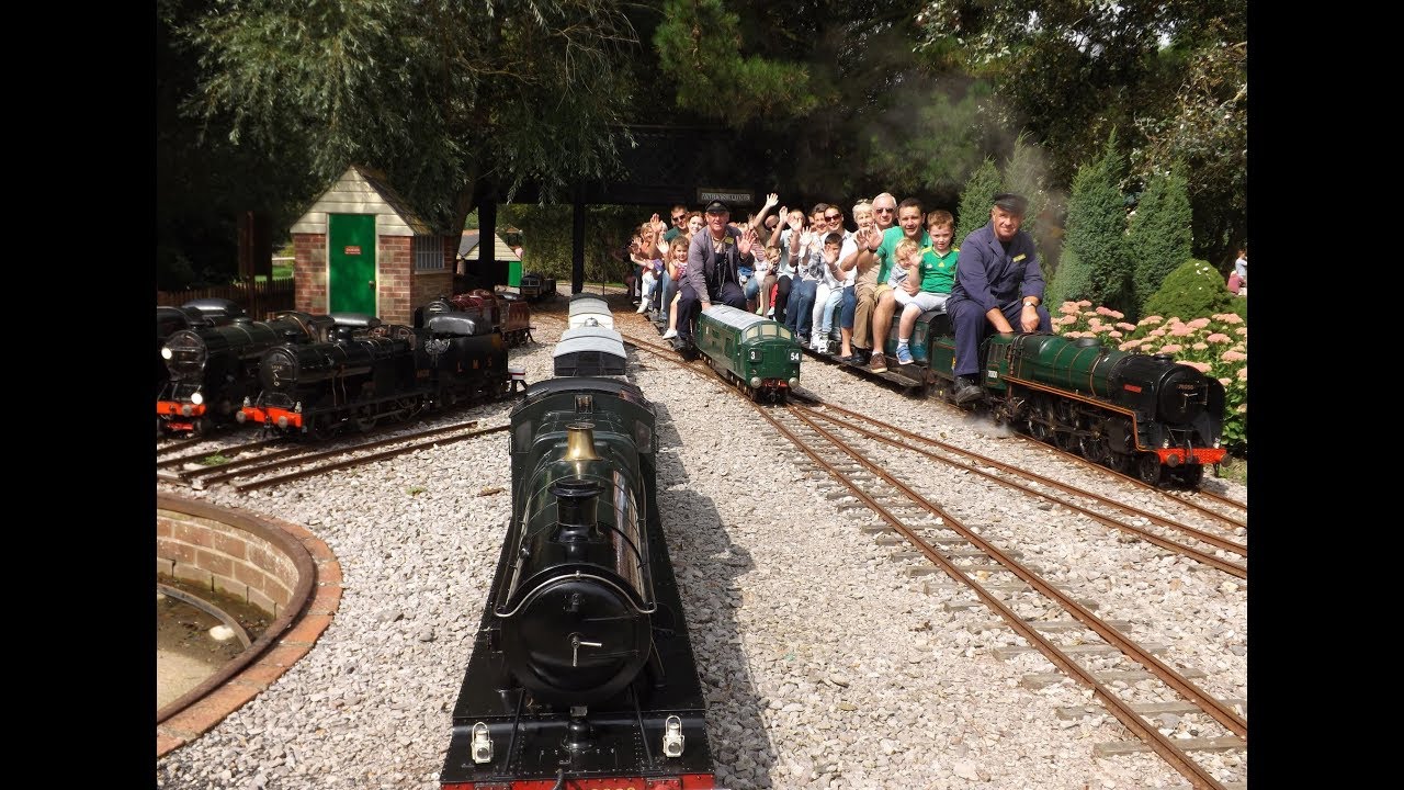 Eastbourne Miniature Steam Railway Adventure Park | Trem em miniatura | Inglaterra - UK