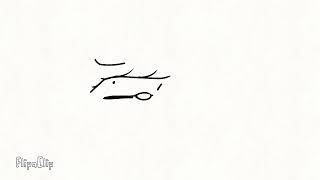 My first FlipaClip Eye crying