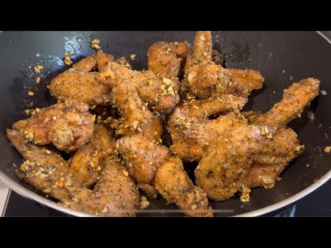 Easy Garlic Parmesan Chicken Wings Recipe