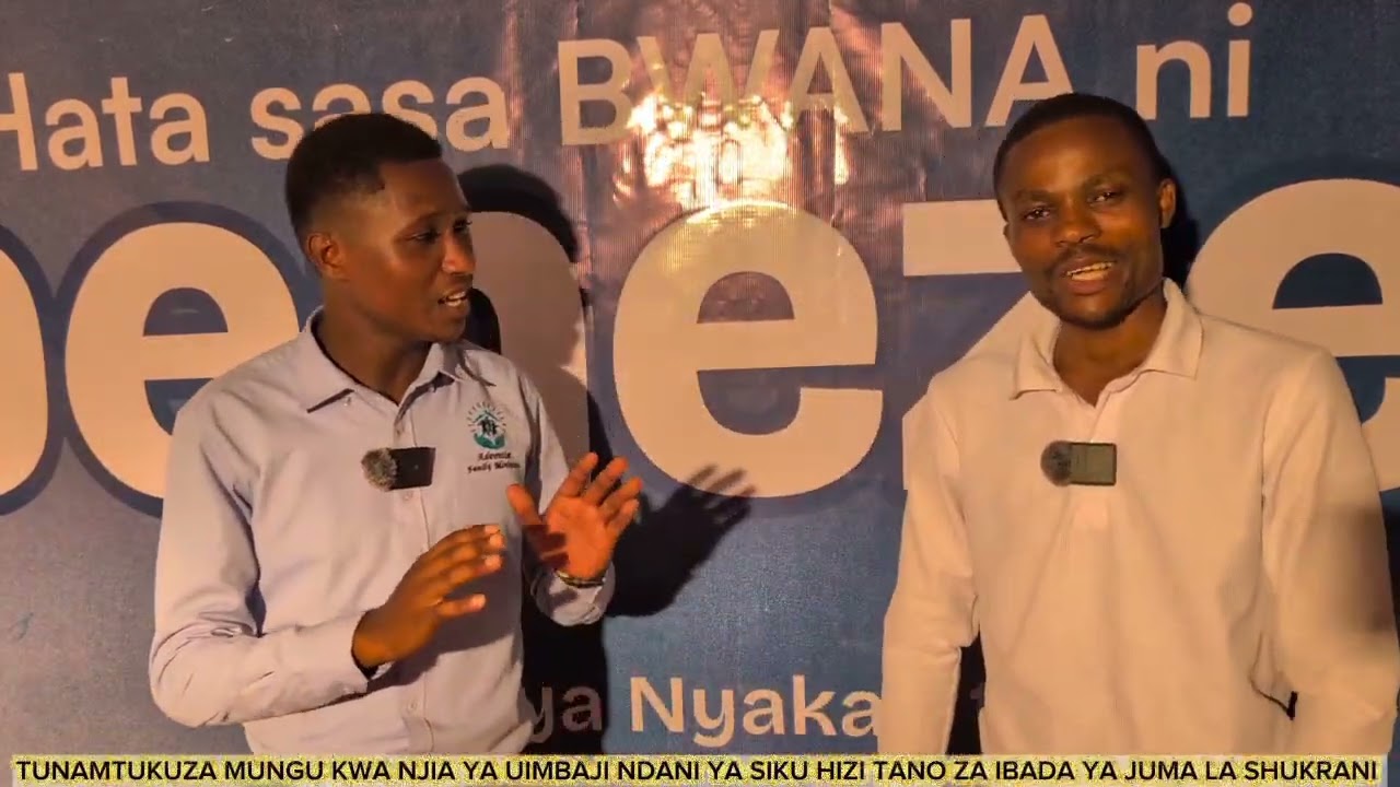 Exclusive interview with Obadia Mtalai at Msasani sda Church 