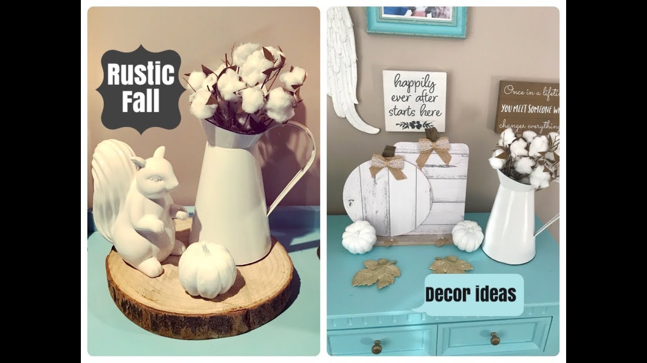 RUSTIC FALL DECOR IDEAS 2018