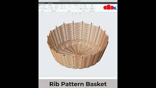 Rib Pattern Basket In Creo Parametric