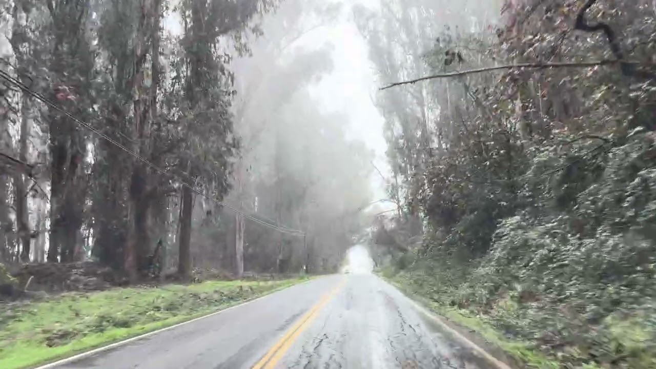 Paisajes de California tiempos de lluvias 