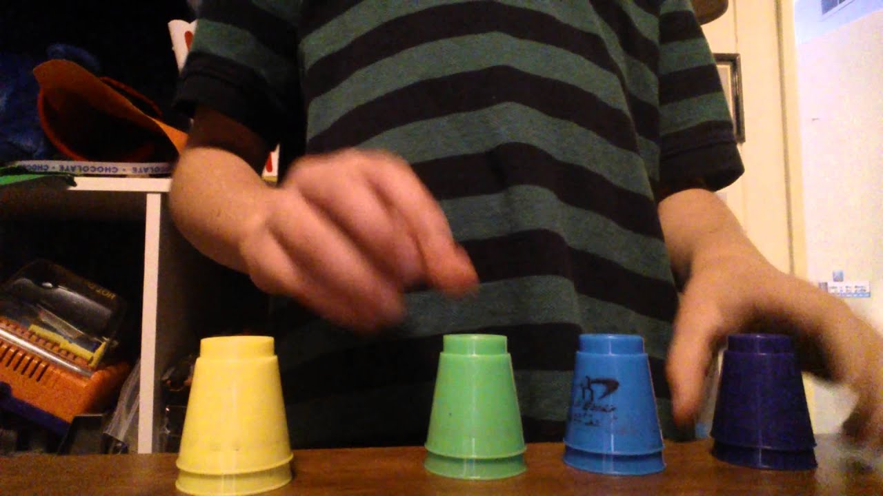 Sport stacking freestyle