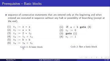 Code optimization basics