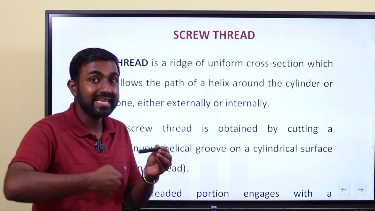 Screw Threads - Part 1