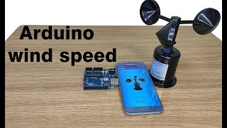 مشروع اردوينو قياس سرعة الرياح