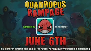 Quadropus Rampage Gameplay Trailer - OFFICIAL