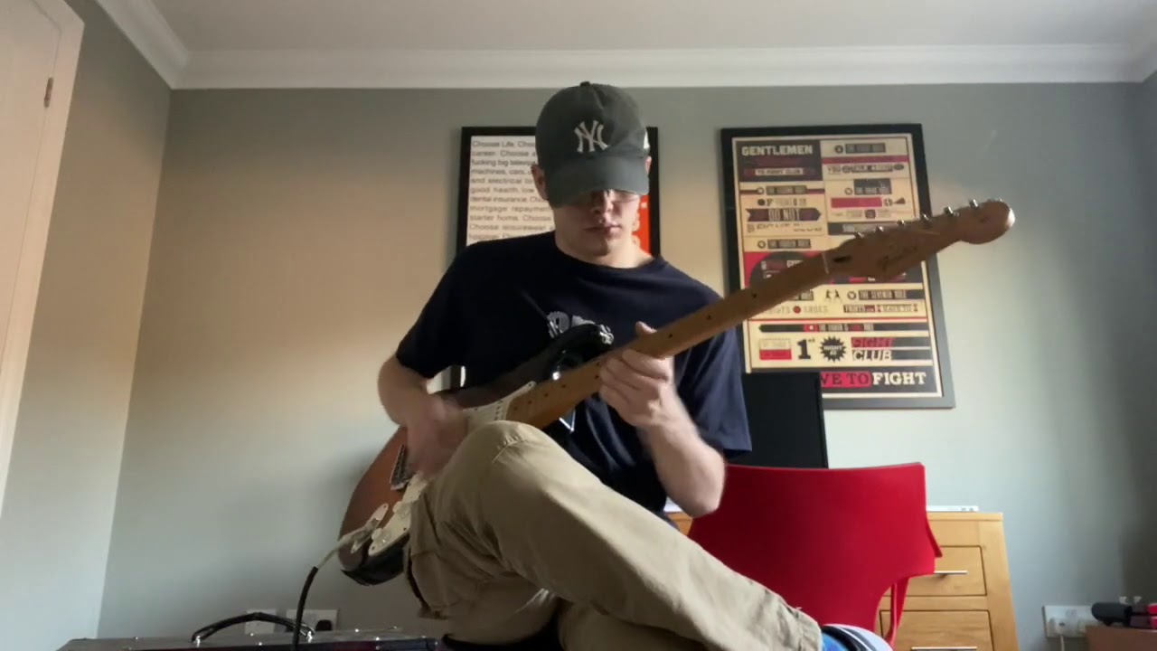 Prince - Computer Blue Guitar Solo Cover by Alex