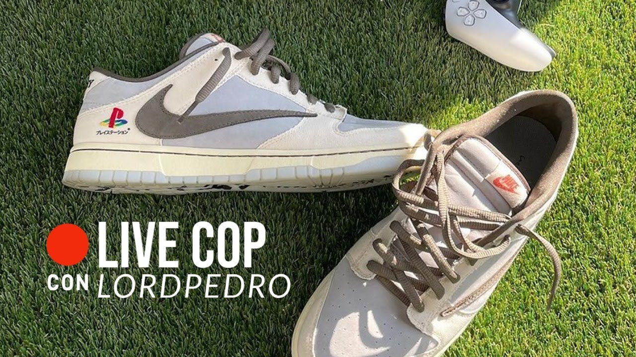 Intentemos Comprar los Nike Dunk Low Cactus Jack / PlayStation! (Travis Scott) -