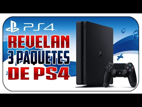 SONY REVELA LOS NUEVOS PAQUETES PARA PS4 SLIM!