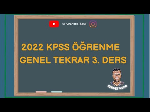 2022 Öğrenme Tekrar 3 Video