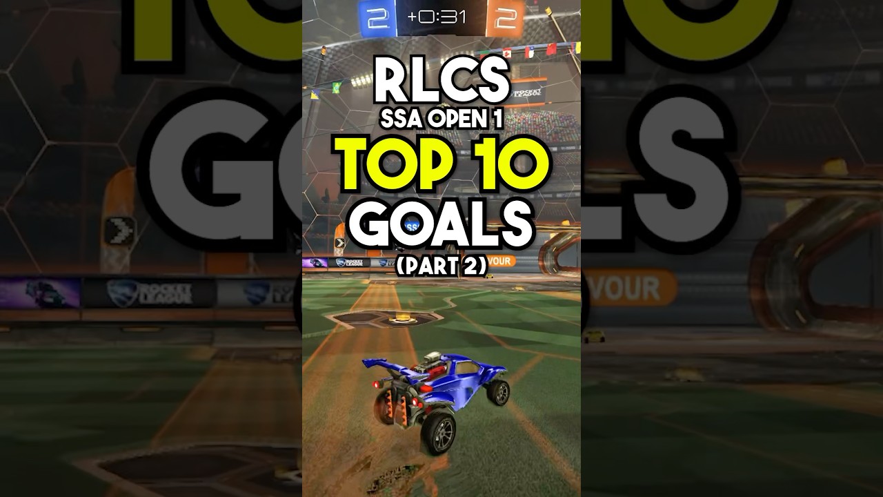 TOP 10 GOALS of RLCS SSA Open 1! (Part 2)