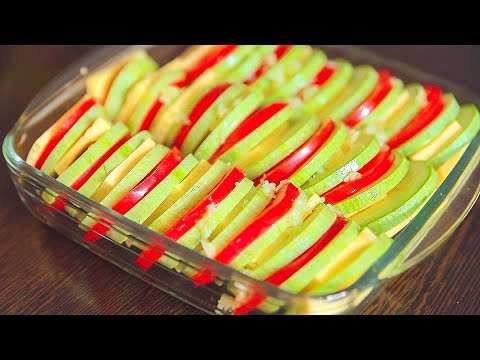 Кабачки в духовке с помидорами и сыром. Рецепт, после которого вы полюбите КАБАЧКИ