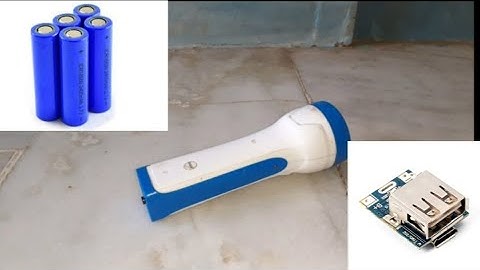 DIY Torchlight + Powerbank 2 in 1 Gadget