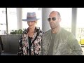 Rosie Huntington-Whiteley Smiles Off Questions About Her And Jason Statham Getting Married