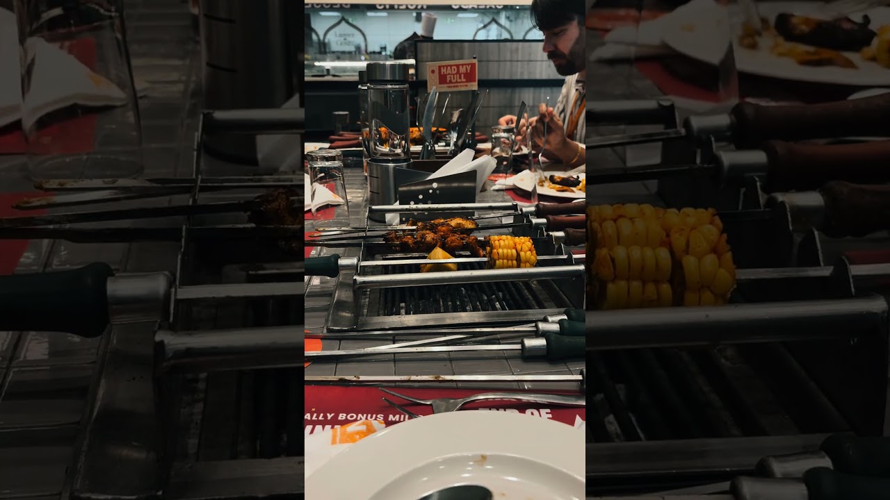 Lunch time bbq nation 