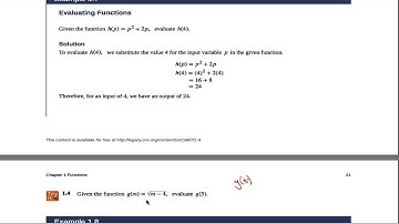 OpenStax PreCalculus "Try it" 1.4