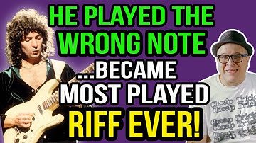 Legend SCREWED UP & Played the WRONG NOTE…MISTAKE Became Most Played RIFF EVER! | Professor of Rock