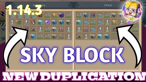 NEW DUPLICATION GLITCH IN SKYBLOCK - NEW VERSION 1.14.3 [BLOCKMAN GO]