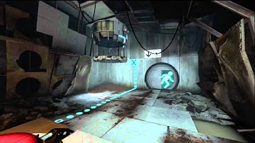 Portal 2 (XBOX 360) - Single Player - Chapter 1 (The Courtesy Call) Part 2 - Test Chamber 00