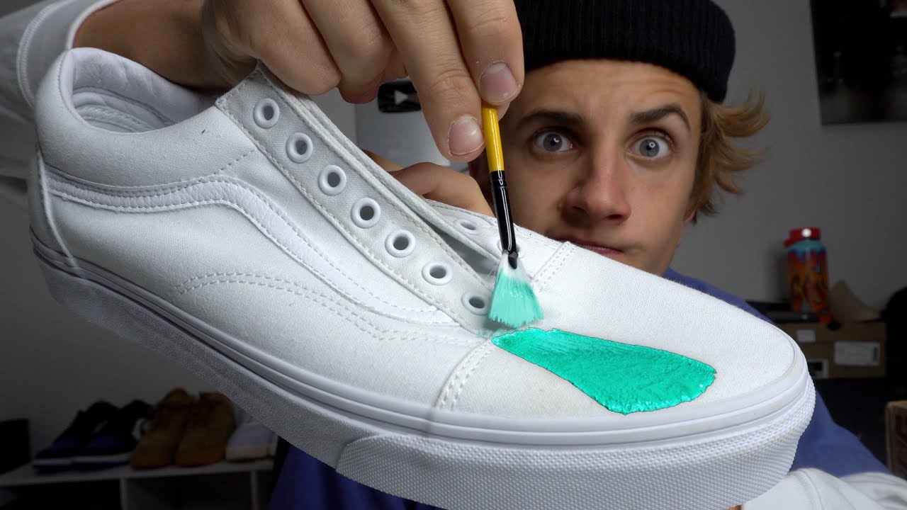 how to customize vans shoes