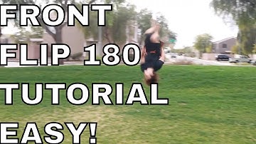 How To Do A Barani On Ground Front Flip 180 Tutorial