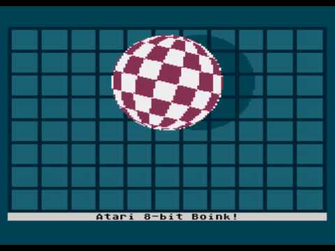 Atari XL/XE - Atari Boink (demo)
