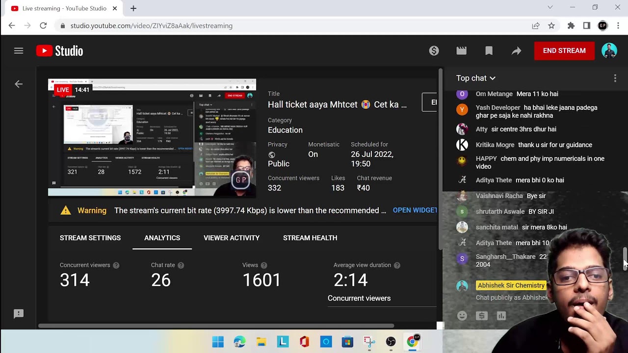 Hall ticket aaya Mhtcet 😭 Cet ka 2022