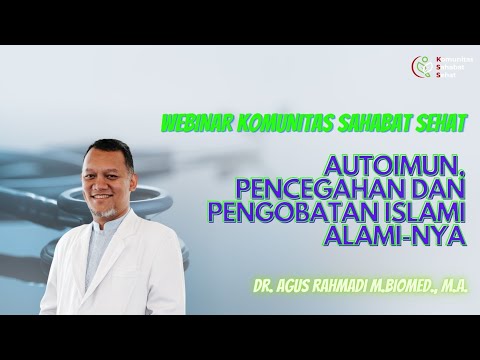 Webinar Autoimun Pencegahan dan Pengobatan Islami Alaminya