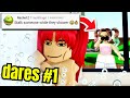 So..I Did YOUR DARES In Brookhaven RP!🤣 *funny*