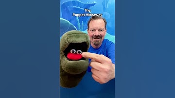 Puppet of the Day - Rock puppet made by Abingdon Press - The Puppet Hideaway with Eric Thomsen