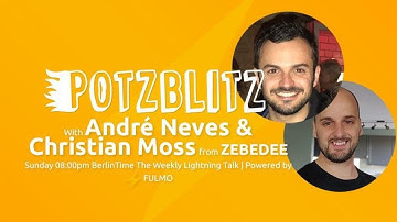 Potzblitz! - The weekly Lightning talk #3 with André Neves, Christian Moss and Theo Goodman